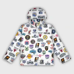 Женская ветровка 3D NBA Pattern