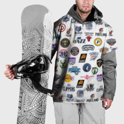 Накидка на куртку 3D NBA Pattern