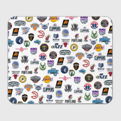 Прямоугольный коврик для мышки NBA Pattern