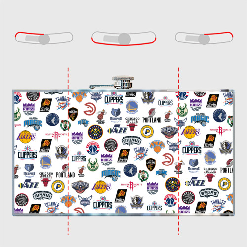 Фляга NBA Pattern - фото 5