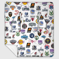Плед с рукавами NBA Pattern