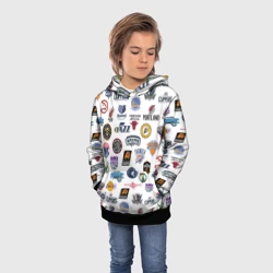 Детская толстовка 3D NBA Pattern - фото 2