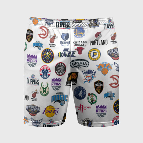 Мужские шорты спортивные NBA Pattern