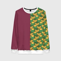 Женский свитшот 3D Кимоно Гию Томиока из Kimetsu no Yaiba