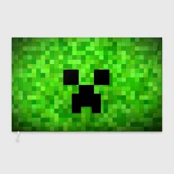 Флаг 3D Minecraft Майнкрафт