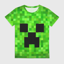 Женская футболка 3D Minecraft Майнкрафт