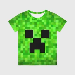 Детская футболка 3D Minecraft Майнкрафт