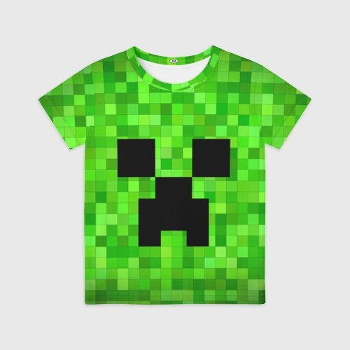 Детская футболка 3D Minecraft Майнкрафт