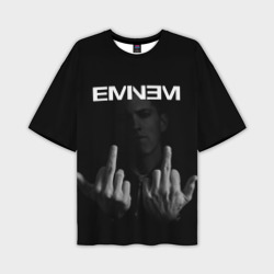 Мужская футболка oversize 3D Eminem Эминем