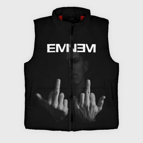 Мужской жилет утепленный 3D Eminem Эминем