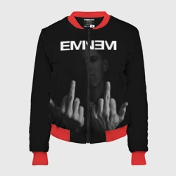Женский бомбер 3D Eminem Эминем