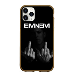 Чехол для iPhone 11 Pro Max матовый Eminem Эминем