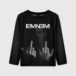 Детский лонгслив 3D Eminem Эминем