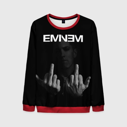 Мужской свитшот 3D Eminem Эминем