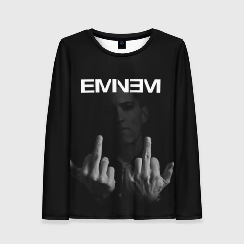 Женский лонгслив 3D Eminem Эминем