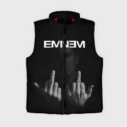 Женский жилет утепленный 3D Eminem Эминем