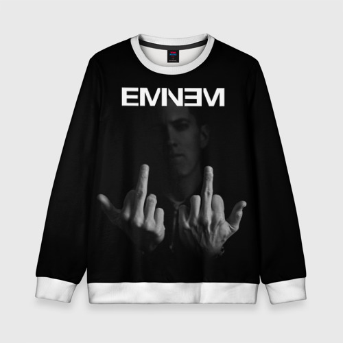 Детский свитшот 3D Eminem Эминем, цвет 3D печать