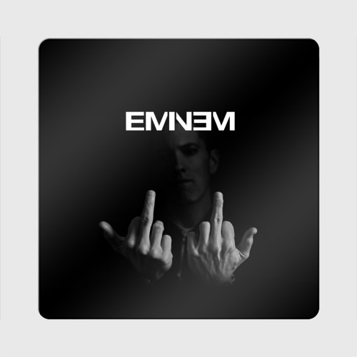 Магнит виниловый Квадрат Eminem Эминем