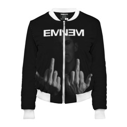 Женский бомбер 3D Eminem Эминем