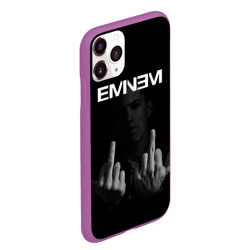 Чехол для iPhone 11 Pro Max матовый Eminem Эминем - фото 2