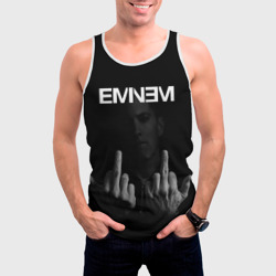 Мужская майка 3D Eminem Эминем - фото 2
