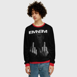 Мужской свитшот 3D Eminem Эминем - фото 2