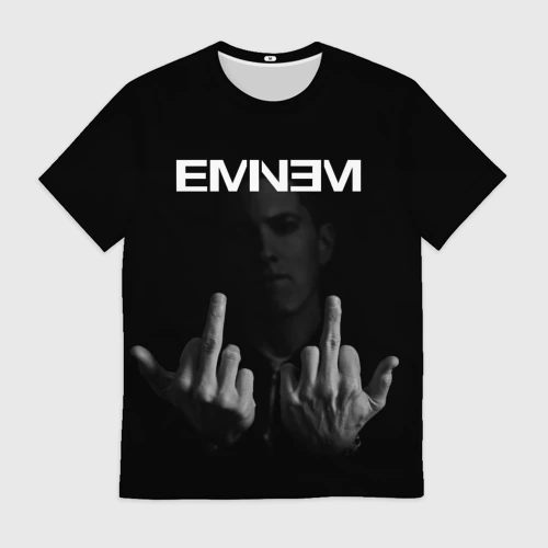 Мужская футболка 3D Eminem Эминем