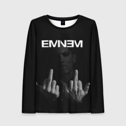 Женский лонгслив 3D Eminem Эминем