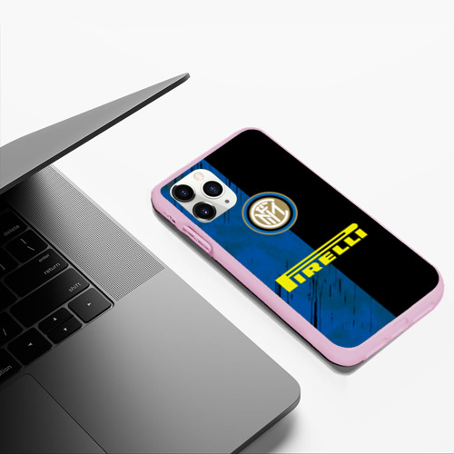 Чехол для iPhone 11 Pro Max матовый Интер, цвет розовый - фото 5