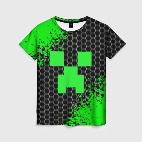 Женская футболка 3D Minecraft, цвет 3D печать
