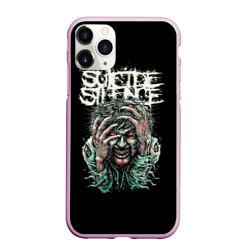 Чехол для iPhone 11 Pro матовый Suicide silence