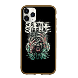 Чехол для iPhone 11 Pro Max матовый Suicide silence