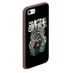 Чехол для iPhone 5/5S матовый Suicide silence - фото 2