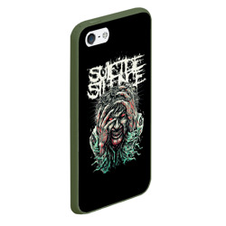 Чехол для iPhone 5/5S матовый Suicide silence - фото 2