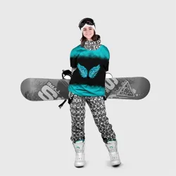Накидка на куртку 3D Крылья Ангела - фото 2