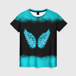 Женская футболка 3D Крылья Ангела