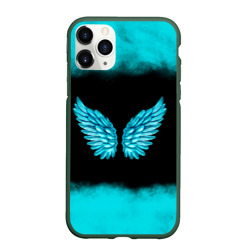 Чехол для iPhone 11 Pro матовый Крылья Ангела