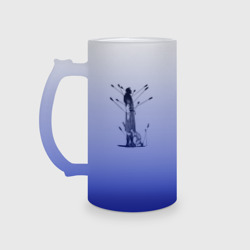 Кружка пивная матовое стекло Vinland saga