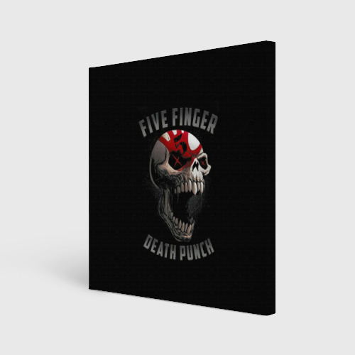 Холст квадратный Five Finger Death Punch, цвет 3D печать