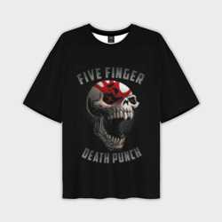 Мужская футболка oversize 3D Five Finger Death Punch