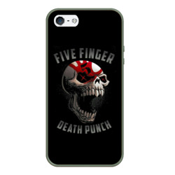 Чехол для iPhone 5/5S матовый Five Finger Death Punch