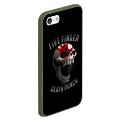 Чехол для iPhone 5/5S матовый Five Finger Death Punch - фото 2