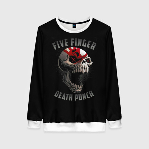 Женский свитшот 3D Five Finger Death Punch, цвет 3D печать