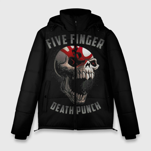 Мужская зимняя куртка 3D Five Finger Death Punch, цвет черный