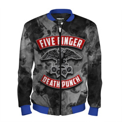 Мужской бомбер 3D Five Finger Death Punch