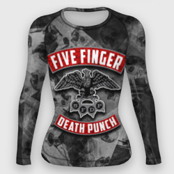 Женский рашгард 3D Five Finger Death Punch