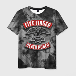 Мужская футболка 3D Five Finger Death Punch