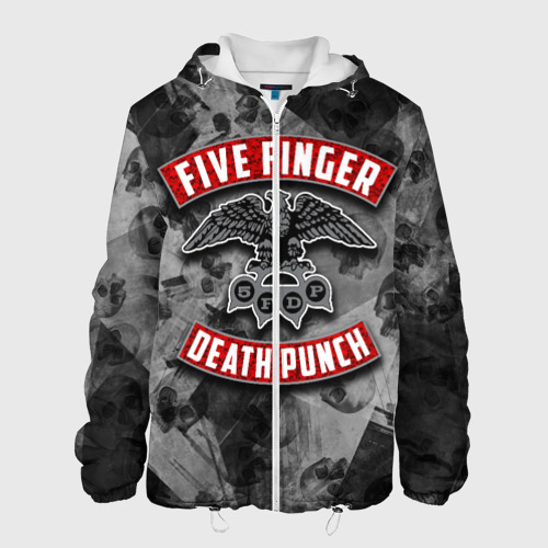 Мужская куртка 3D Five Finger Death Punch, цвет 3D печать