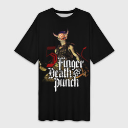 Платье-футболка 3D Five Finger Death Punch