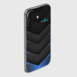 Чехол для iPhone 16 силиконовый с защитой камеры Counter-Strike - фото 2